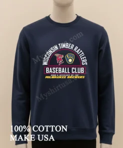 Wisconsin Timber Rattlers Baseball Club Milwaukee Brewers Affiliate funny america t-shirts