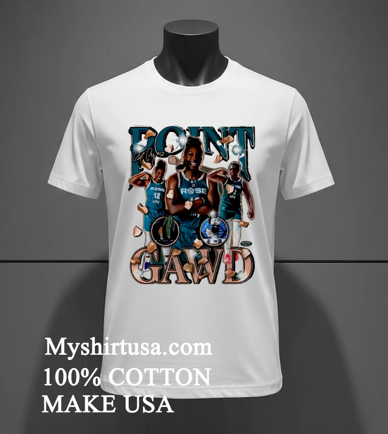 Wnba Dallas Wings Allisha Gray Point Gawd Shirt White T Shirt 2