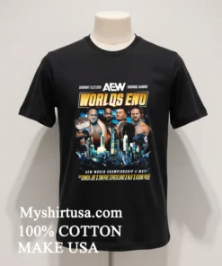 Worlds End Aew World Championship 4 Way Samoa Joe Swerve Strickland Mjf Adam Page Shirt