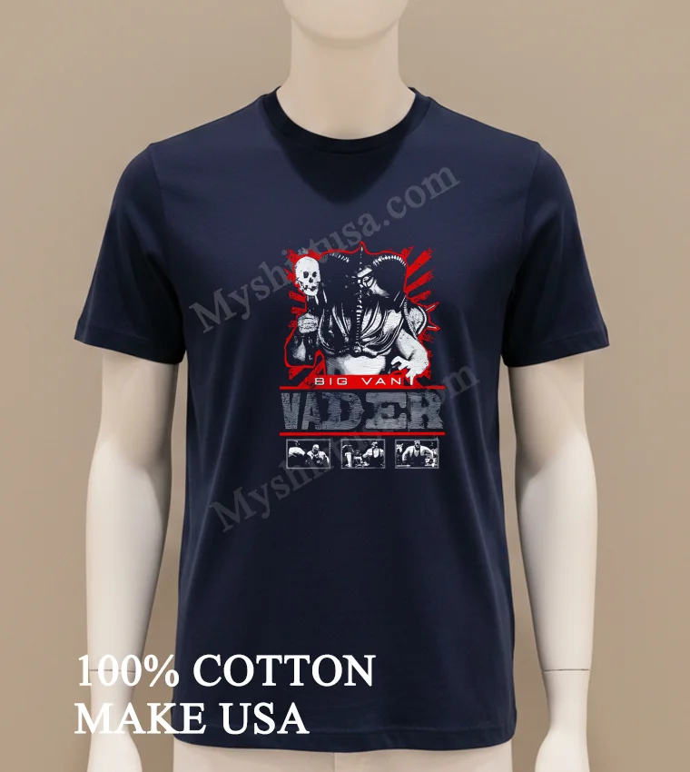 Wwe Big Van Vader Elephant Retro funny america t-shirts - navy-shirt Wwe Big Van Vader Elephant Retro Shirt Navy Shirt