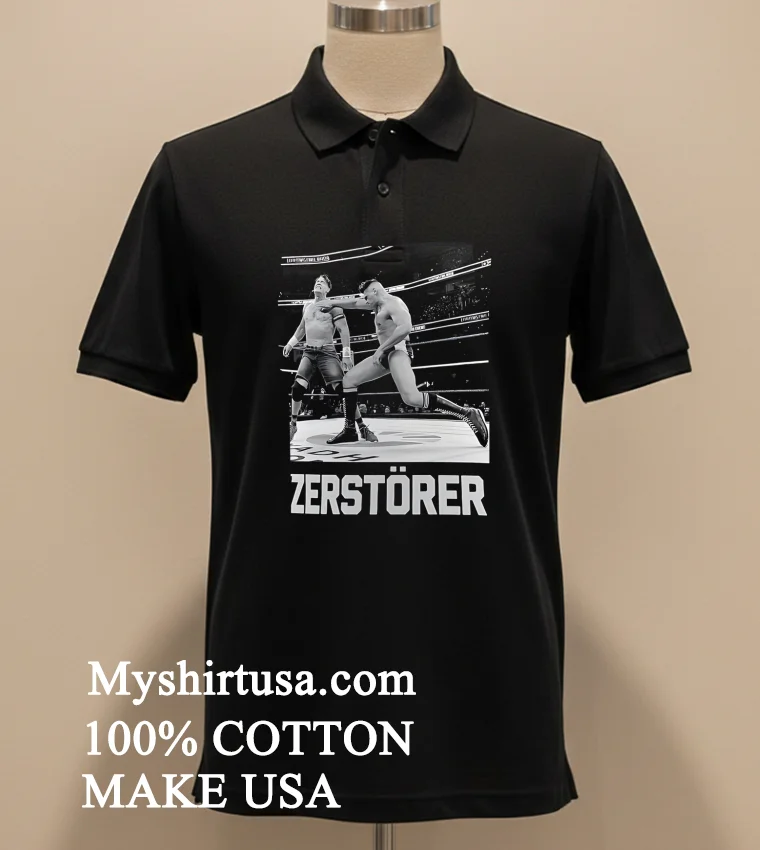 Wwe Gunther Zerstorer Shirt - balck-shirt Wwe Gunther Zerstorer Shirt Balck Shirt 2