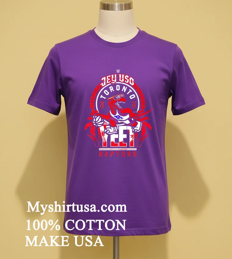 Wwe Jey Uso Yeet Toronto Raptors 2026 Shirt - purple-shirt Wwe Jey Uso Yeet Toronto Raptors 2026 Shirt Purple Shirt