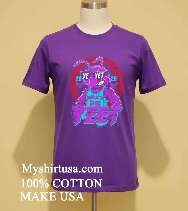 Wwe Jey Uso Yeet X Charlotte Hornets 2026 Shirt Purple Shirt