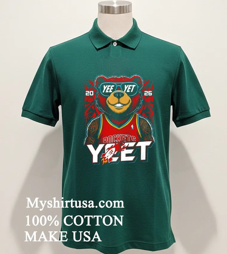 Wwe Jey Uso Yeet X Houston Rockets 2026 Shirt - green-shirt Wwe Jey Uso Yeet X Houston Rockets 2026 Shirt Green Shirt
