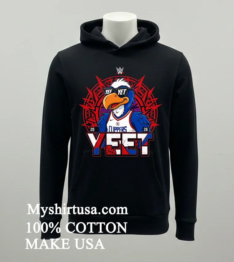 Wwe Jey Uso Yeet X La Clippers 2026 Shirt - balck-shirt Wwe Jey Uso Yeet X La Clippers 2026 Shirt Balck Shirt