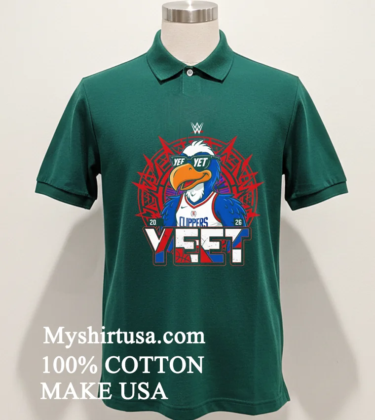Wwe Jey Uso Yeet X La Clippers 2026 Shirt - green-shirt Wwe Jey Uso Yeet X La Clippers 2026 Shirt Green Shirt