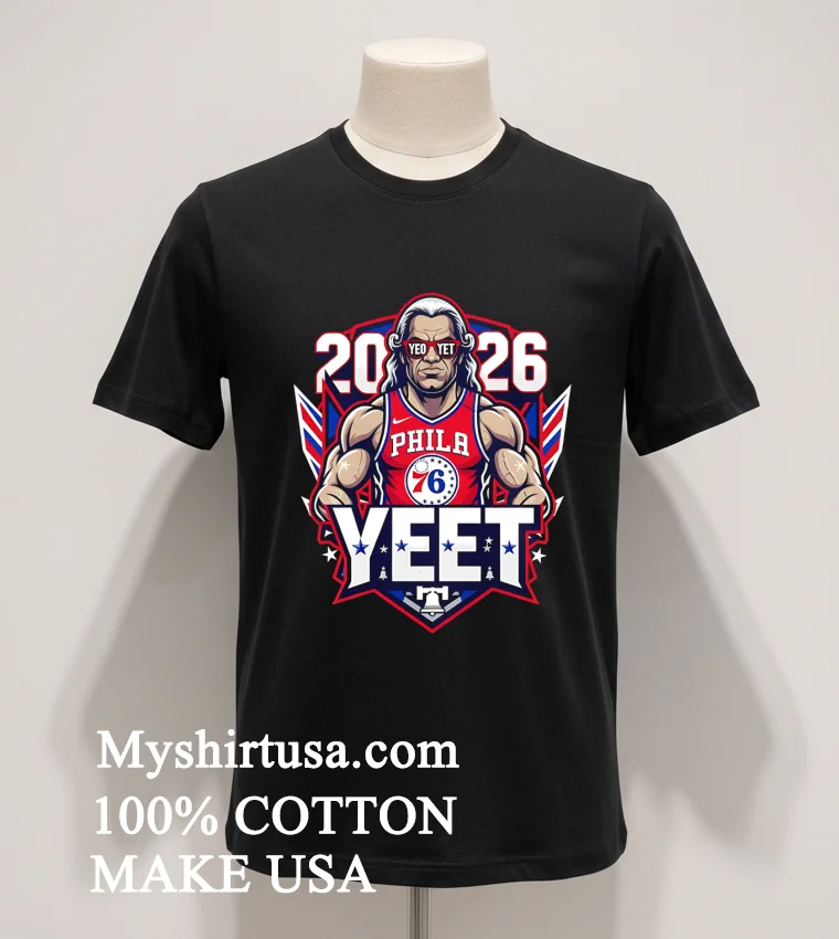 Wwe Jey Uso Yeet X Philadelphia 76ers 2026 Shirt Balck Shirt 1