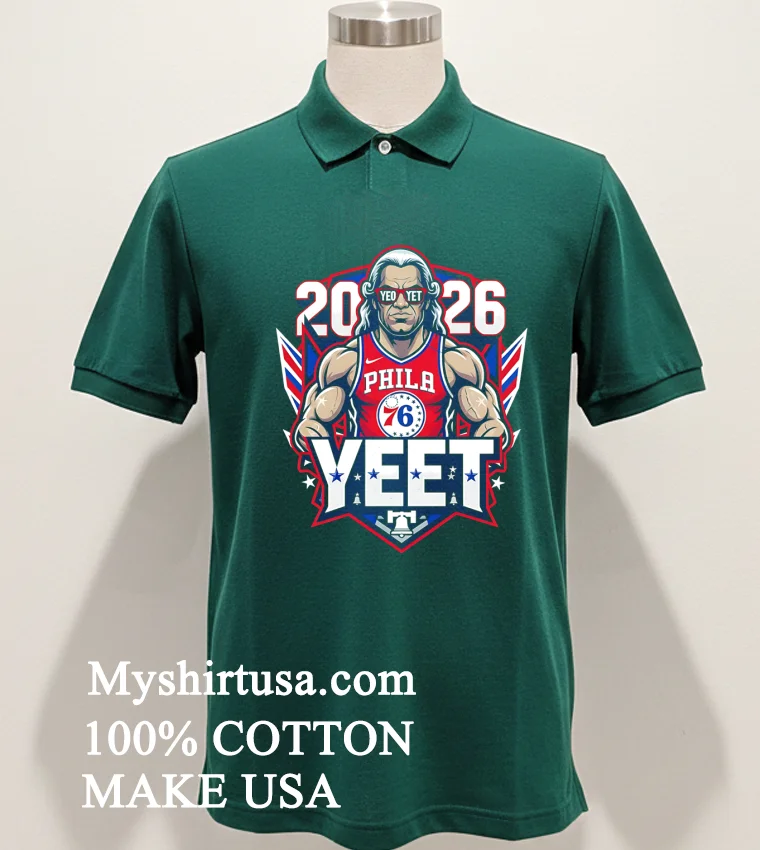 Wwe Jey Uso Yeet X Philadelphia 76ers 2026 Shirt Green Shirt