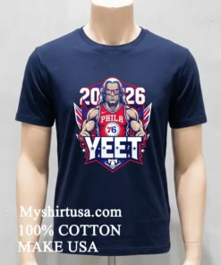 Wwe Jey Uso Yeet X Philadelphia 76Ers 2026 Shirt