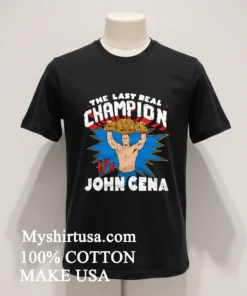 Wwe John Cena The Last Real Champion Retro Shirt