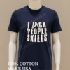 Wwe La Knight I Lack People Skills Shirt Navy Shirt