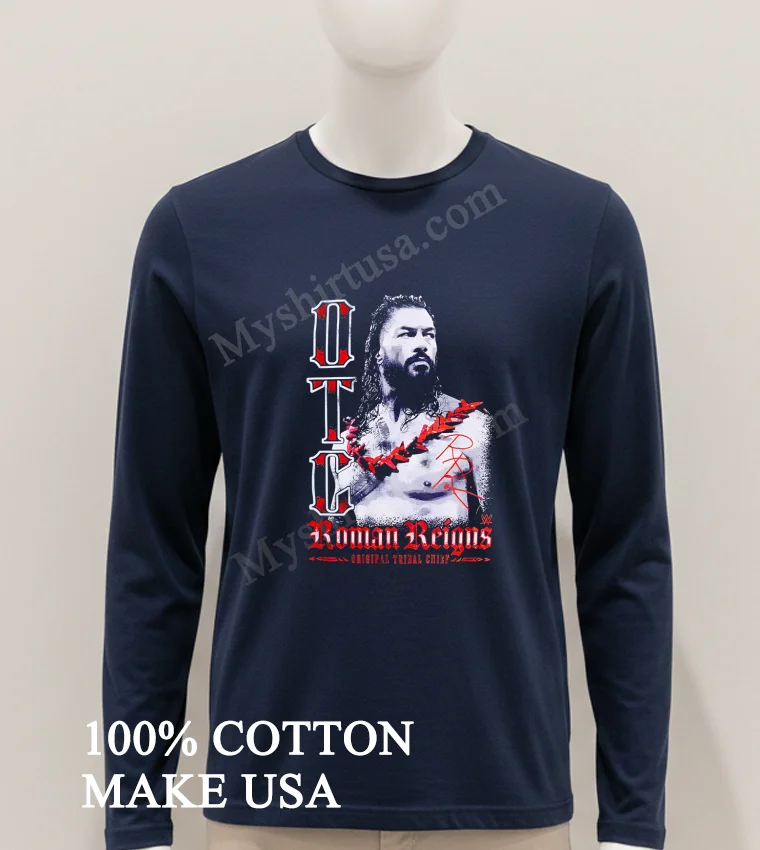 Wwe Roman Reigns Otc Original Tribal Chief Shirt Hoodie Shirt 1