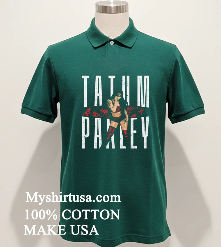 Wwe Tatum Paxley Eyes Graphic Shirt Green Shirt