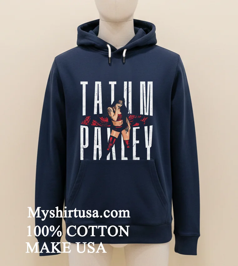 Wwe Tatum Paxley Eyes Graphic Shirt Navy Shirt 1