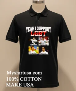 Yeah I Support Lgbt Lampard Gerrard Beckham Terry Shirt