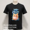 Yo Chat Cat Lightning Shirt Balck Shirt 1