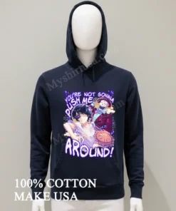 You’re Not Gonna Push Me Around Skeleton Pie funny america t-shirts