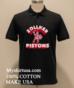 Zollner Pistons Mascot Shirt Balck Shirt 2